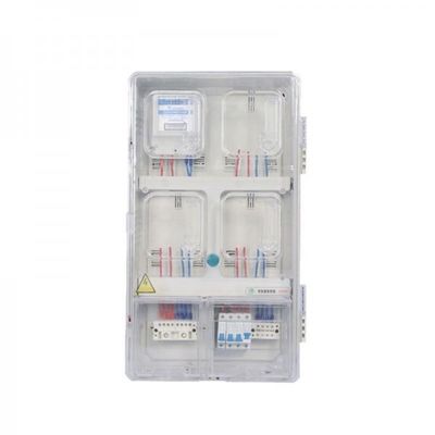 ISO IEC أحادي الطور صندوق عداد كهربائي 4 طرق صندوق توزيع ABS