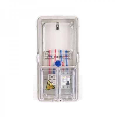 صندوق عداد كهربائي أحادي الطور HRBX-102 داخلي GB / T7251