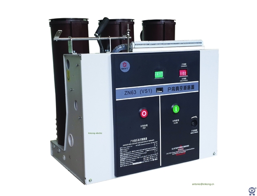 12KV قابل للسحب VCB قواطع دوائر التحكم المغناطيسي